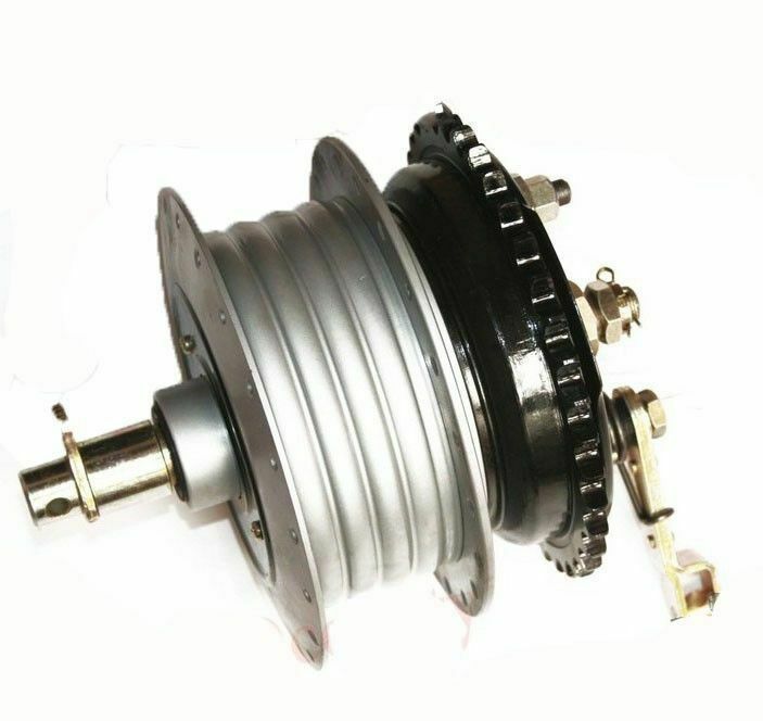 Fits Royal Enfield Complete Rear Wheel Hub With Brake System Bearings & Axle 