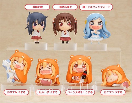 Umaru-chan PVC Figures Toy Gift 4cm New 7pcs//Set Himouto