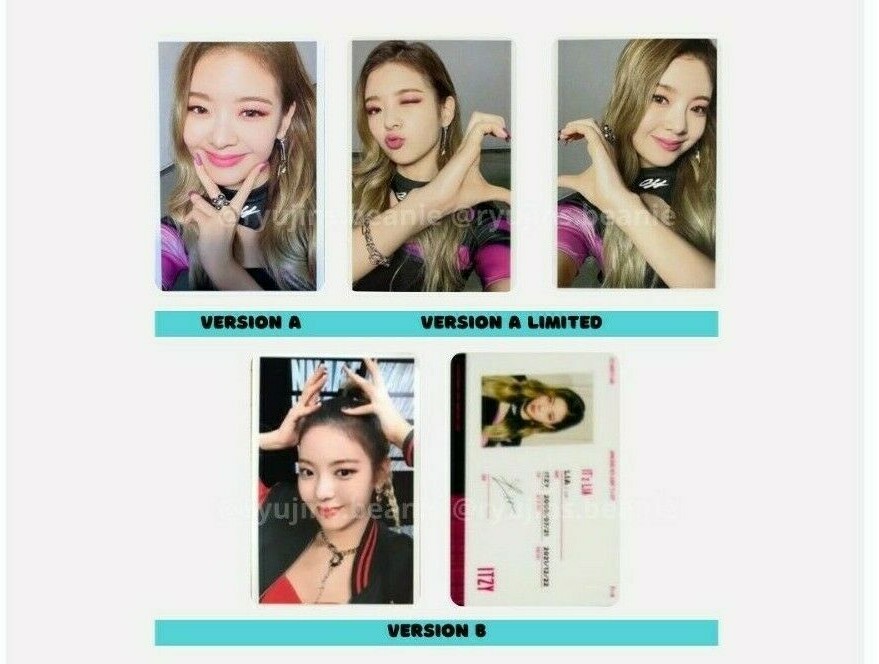 ITZY LIA 直筆サインチェキ ITZY LIA 直筆サインチェキ itzy Girls Will Be Girls リア 直筆