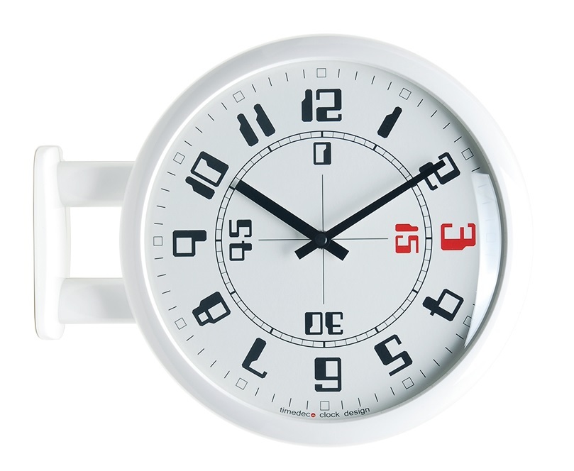 ※maco8※DOUBLE FACE WALL CLOCK maco8※DOUBLE FACE WALL CLOCK Double Face Wall Clock