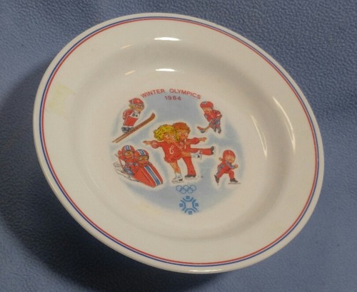 Winter Olympics 1984 Campbell's Kids Bowl~Sarajevo Collectible