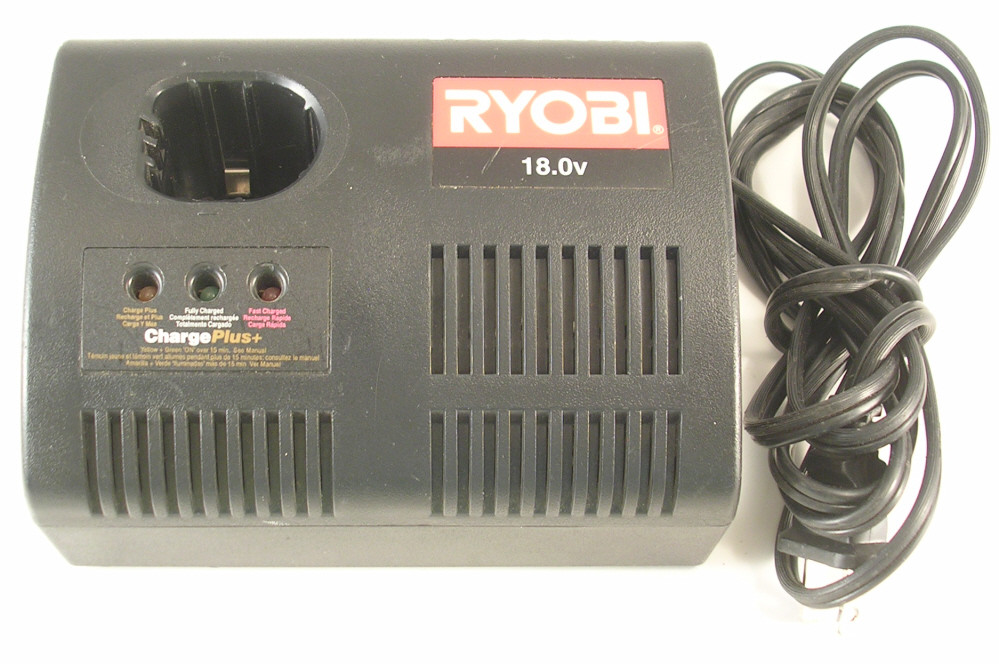 Ryobi P110 18 Volt Charger and P920 Battery Lanyard with Clip No Battery No Box