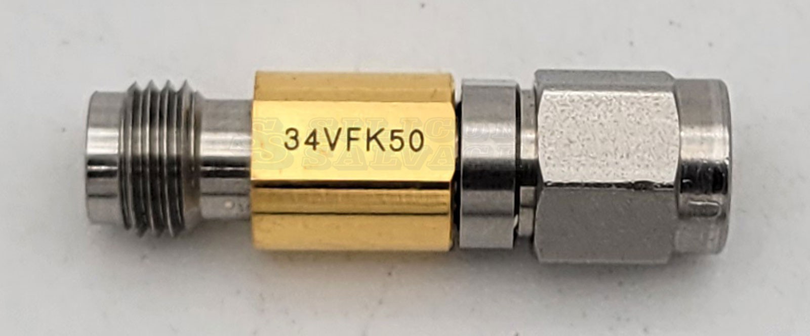 Wiltron Anritsu 34VFK50 DC to 40 GHz 1.85mm (F) 2.92mm (M) Adapter