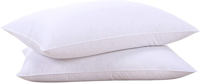 Goose Feathers and down White Pillow Inserts, Bed Sleeping H