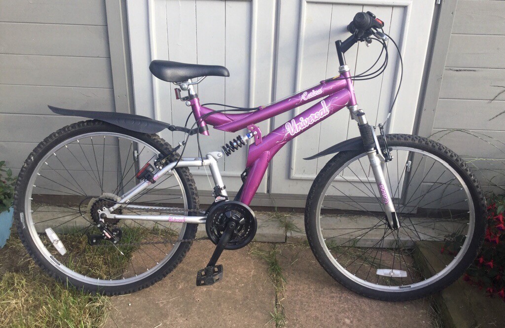 Universal Carina dual suspension Ladies Mountain bike 15 gears 26 inch