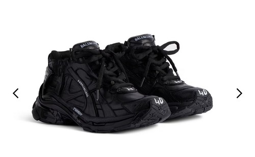 BALENCIAGA runner サイズ41 BALENCIAGA Runner Nylon, Mesh and Rubber Sneakers for Men
