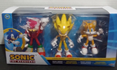 Sonic the Hedgehog Team Sonic Collection Action Figure Set - 3pk Knuckles Tails