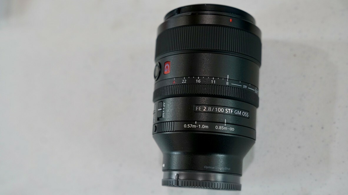 Sony SEL 100mm F/2.8 GM OSS FE Lens Lightly Used in studio.