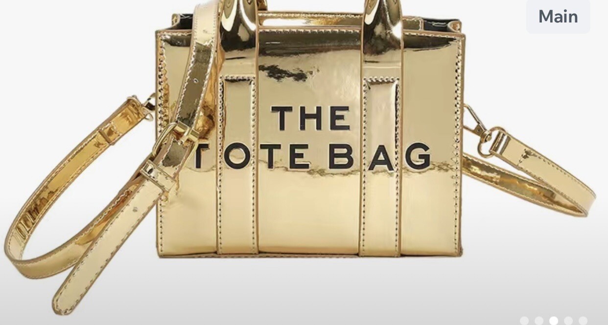 トートバッグ The Row Mini Tote Bag Imogen in gold-plated brass Imogen Mini Tote Bag Silver in Steel – The Row