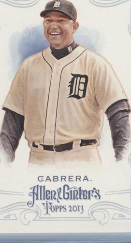 2013 Topps Allen & Ginter's - Miguel Cabrera #1