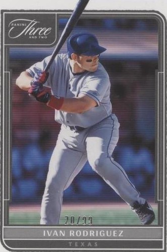 2022 Panini Three and Two - Ivan Rodriguez #32