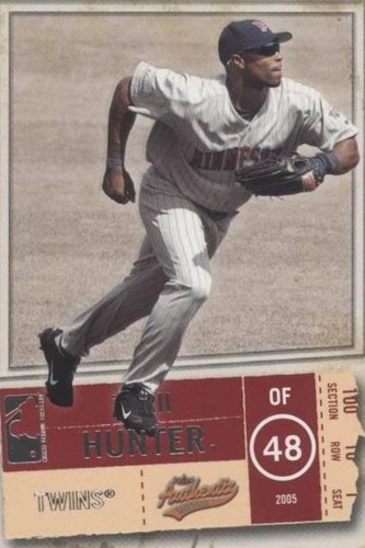2005 Fleer Authentix - Torii Hunter #94