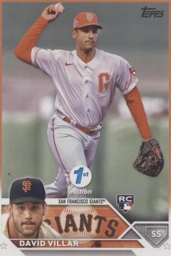 2023 Topps Series 1 1st Edition - David Villar #277