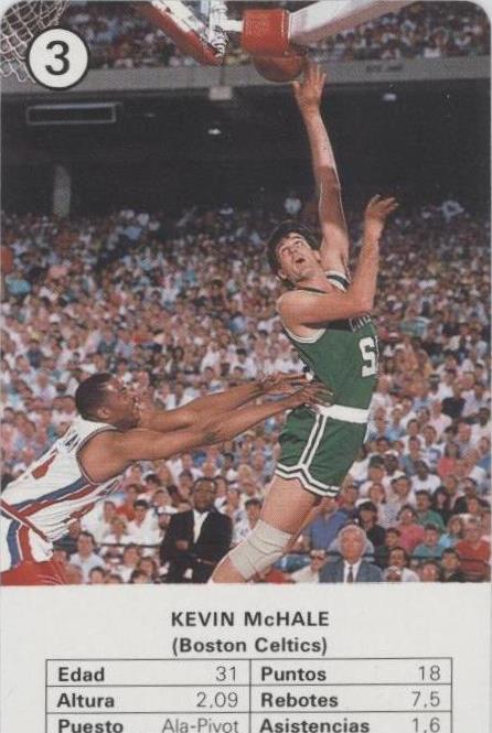 Fournier Estrellas 1988 - Kevin McHale #3