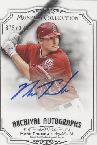 2012 Topps Museum Collection - Mark Trumbo #AA-MT3