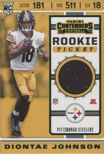 2019 Panini Contenders Diontae Johnson #RTS-28