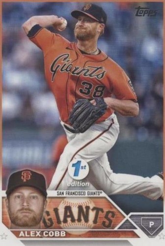 2023 Topps Series 1 1st Edition - Alex Cobb #108