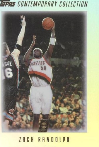 2003-04 Topps Contemporary Collection - Zach Randolph #92