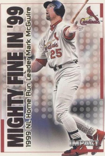 2000 Fleer Impact - Mark McGwire #32 MF