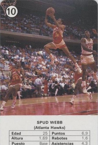 1988 Fournier Estrellas - Spud Webb #10