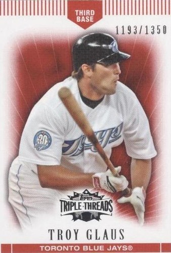 2007 Topps Triple Threads - Troy Glaus #24