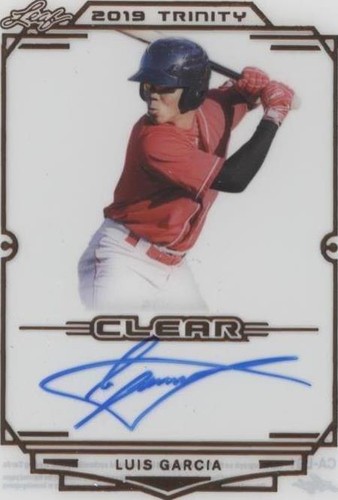 2019 Leaf Trinity - Luis Garcia #CA-LG1
