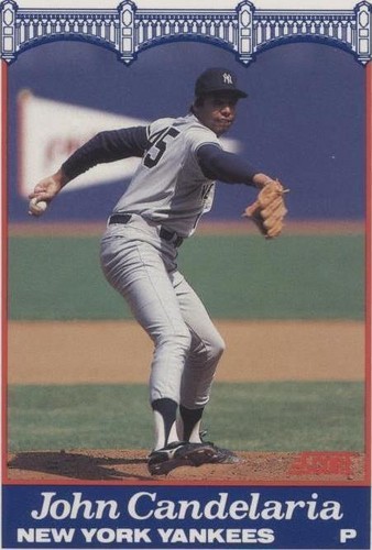 1989 Score NatWest Banks New York Yankees - John Candelaria #8