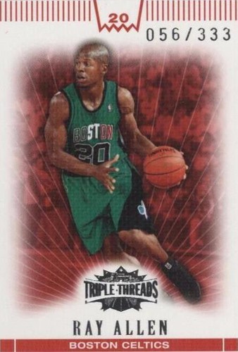 2007-08 Topps Triple Threads - Ray Allen #20