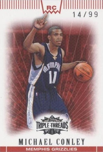 2007-08 Topps Triple Threads - Mike Conley #112