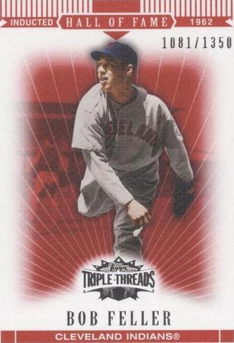 2007 Topps Triple Threads - Bob Feller #43
