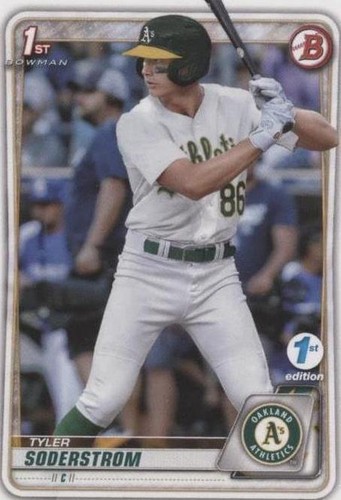 2020 Bowman Draft 1st Edition - Tyler Soderstrom #BD-119