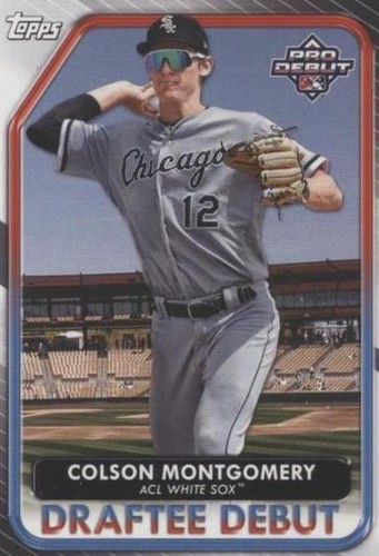 2022 Topps Pro Debut - Colson Montgomery #DB-10