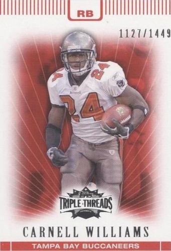 2007 Topps Triple Threads Cadillac Williams #46