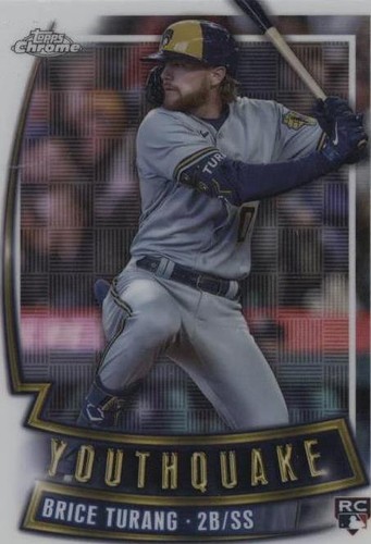 2023 Topps Chrome Update Series - Brice Turang #YQ-55