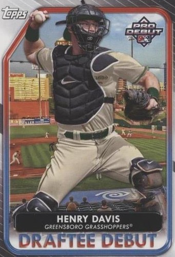 2022 Topps Pro Debut - Henry Davis #DB-1