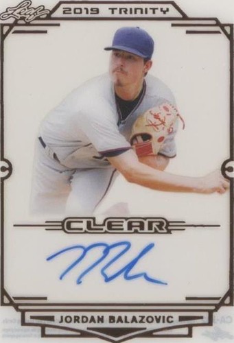 2019 Leaf Trinity - Jordan Balazovic #CA-JB2