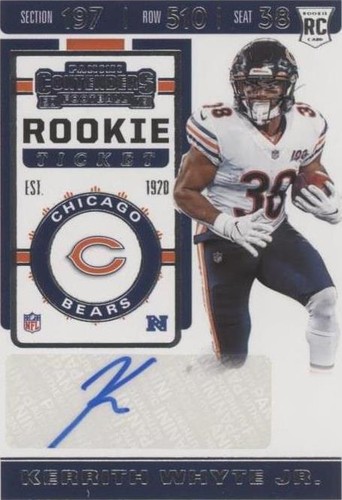 2019 Panini Contenders Kerrith Whyte Jr. #269