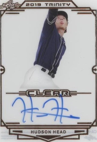 2019 Leaf Trinity - Hudson Head #CA-HH1