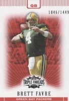 2007 Topps Triple Threads Brett Favre #10
