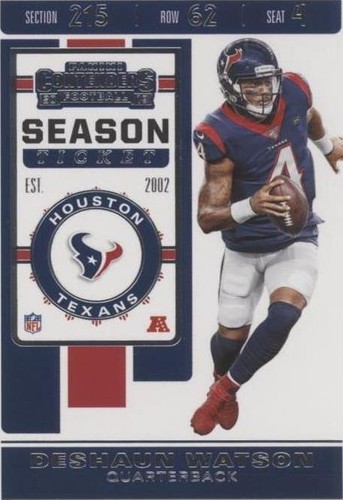 2019 Panini Contenders Deshaun Watson #33