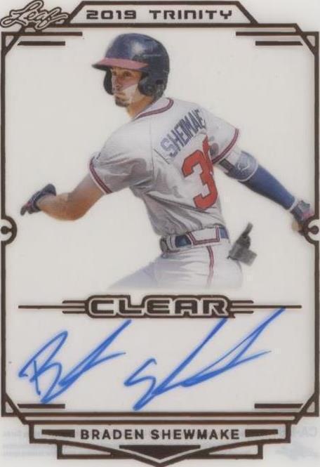 2019 Leaf Trinity - Braden Shewmake #CA-BS1