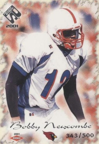 2001 Pacific Private Stock Bobby Newcombe #101