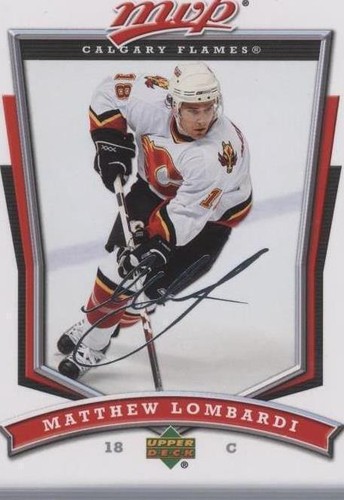 2007-08 Upper Deck MVP - Matthew Lombardi #112