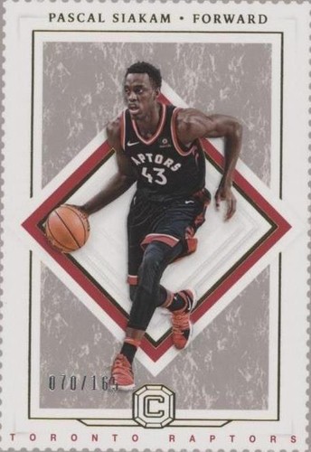PANINI NBAカード CROWN E DIE-CUT PASCAL SIAKAM TORONTO RAPTORS 05/49 #CA-PSK 送料無料 中古 IT1 PURPLE CRACKED ICE #/25 SP DIE CUT 2017-18 Crown Royale