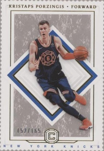 2017-18 Panini Cornerstones - Kristaps Porzingis #80