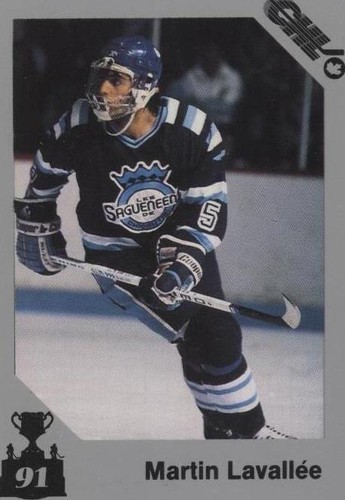 1990-91 7th Inning Sketch CHL Memorial Cup - Martin Lavallee #27