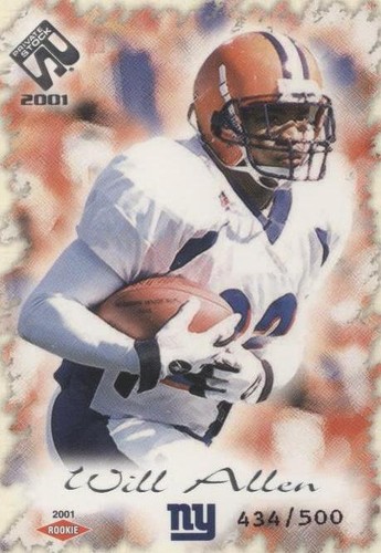 2001 Pacific Private Stock Will Allen #143