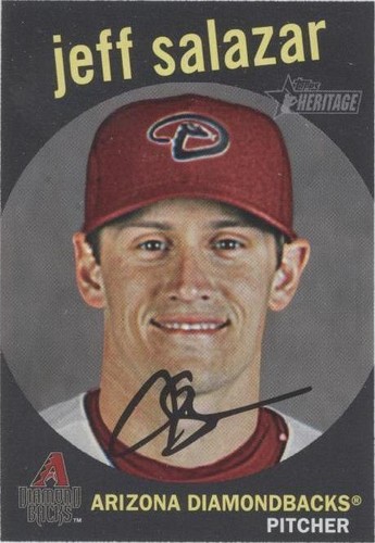 2008 Topps Heritage - Jeff Salazar #431