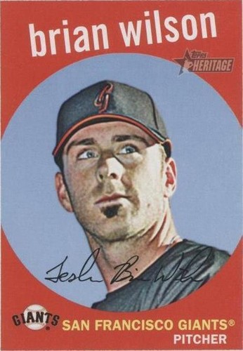 2008 Topps Heritage High Number - Brian Wilson #590