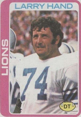 1978 Topps Larry Hand #356